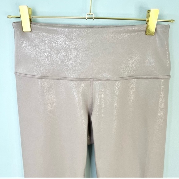 Z by Zella PINK SPHINX High Waist Laminated Leggings Size Medium - Picture 4 of 10